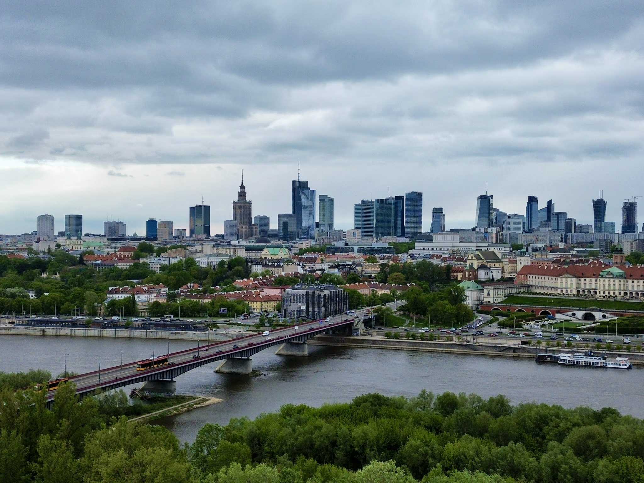 Warsaw skyline